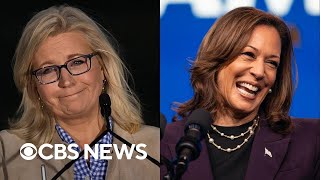 Behind the Kamala Harris Liz Cheney campaign event [upl. by Nicole]