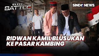 Ridwan Kamil Blusukan ke Pasar Kambing Tanah Abang Jakarta Pusat  Sindo Siang 1609 [upl. by Ahsikar]