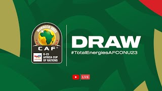 TotalEnergies U23 Africa Cup of Nations Morocco 2023 Draw [upl. by Ursala]