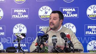 Ristoranti cinesi Salvini quotIo stasera mangio un piatto di pastaquot [upl. by Adeuga]