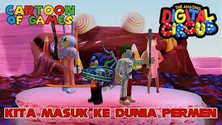 The Amazing Digital Circus Episode 2 Versi Roblox 🎪🍬🍭 with owenbks1790 Roblox Indonesia [upl. by Assenev750]