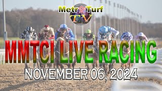 06 November 2024  Philippines Horse Racing Live  Metro Manila Turf Club Inc [upl. by Samuele]