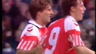 1994 Friendly Match  Denmark vs Sweden Full Match part 3 of 4 [upl. by Eilac689]