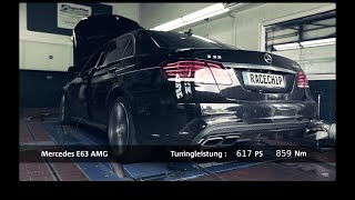 RaceChip Chiptuning  MercedesBenz E63 AMG W212 [upl. by Osher]