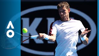 Pablo Carreno Busta v Gilles Muller match highlights 3R  Australian Open 2018 [upl. by Rosse]