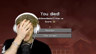 All Pewdiepie Deaths In His Minecraft Series [upl. by Ennasor]