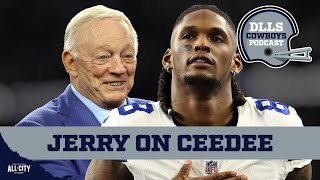 When will CeeDee Lamb sign Jerry Jones doubles down on being Dallas Cowboys GM in DLLS Exclusive [upl. by Ssidnak]