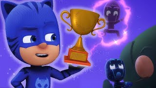 Pyjamashjältarna  Sakta Ner Kattpojken  PJ Masks På Svenska  Barnsånger [upl. by Ynattyrb]