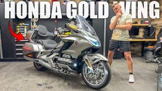 The 2024 Honda Gold Wing GL1800 REVIEW  Is it a Motorcycle or a Car [upl. by Eiramalegna626]