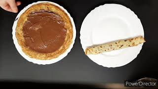 Crepe alla nutella Ricetta base Veloce e buonissimo [upl. by Giardap]