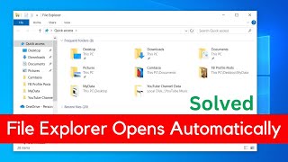 How To Fix File Explorer Randomly Opens On Windows 10  11  Windows Explorer Open Automatically [upl. by Twila783]