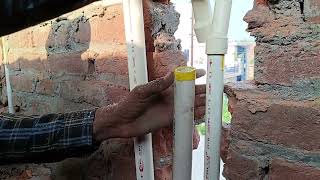 Water Tank Installation Water Tank liye pipe fitting kaise karni chahie in house [upl. by Aelber]