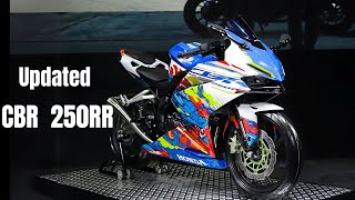 Updated 2025 Honda CBR 250RR Unveiled 🔥Gets more Power with new Design [upl. by Bj]