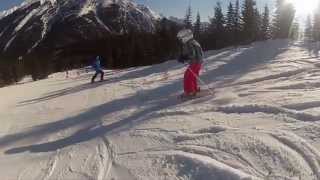 Ski Big 3  Skiing in Banff National Park Alberta Canada [upl. by Aisak326]