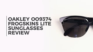 Oakley OO9374 FROGSKINS LITE Sunglasses Review  SmartBuyGlasses [upl. by Amelie]