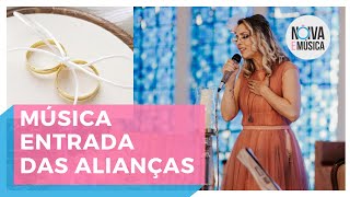 MÚSICA PARA ENTRADA DAS ALIANÇAS NO CASAMENTO CATÓLICO  Simone Medeiros  Noiva e Música [upl. by Eelrihs]