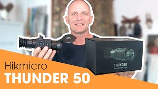 LUNETTE THUNDER 50 DE HIKMICRO voyez comme en pleine journée [upl. by Blaseio]