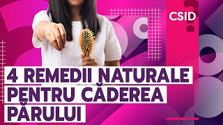 Căderea părului cauze și remedii naturale [upl. by Turrell]