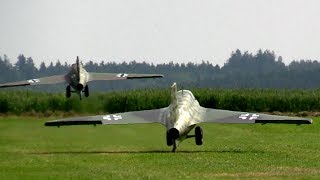 Giant Me163 Formation Flight [upl. by Niarbo]