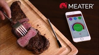 Using The MEATER Guided Cook Feature To Cook a Steak [upl. by Thun962]