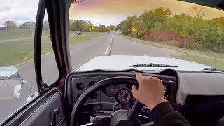 1978 Chevrolet C10  WR TV POV Test Drive [upl. by Ardnek]