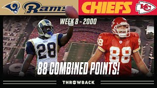 The Original ChiefsRams Scorefest Rams vs Chiefs 2000 Week 8 [upl. by Beeck]