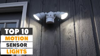 Top 10 Best Outdoor Motion Sensor Lights in 2024  InDepth Reviews amp Buying Guide [upl. by Notlim]