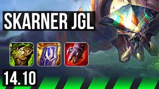 SKARNER vs FIDDLESTICKS JGL  3014 Rank 4 Skarner  EUW Challenger  1410 [upl. by Asirahc]