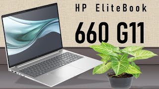 HP EliteBook 660 G11 Laptop with Intel Core Ultra Processor amp NVIDIA GeForce RTX 2050 Graphics [upl. by Nauqaj]