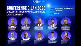 MEGA CONFERENCE DIGIU DE FIN DANNEE 2023 POURQUOI INVESTIR DANS DIGIU MAINTENANT [upl. by Norel237]