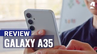 Samsung Galaxy A35 review [upl. by Llerroj887]