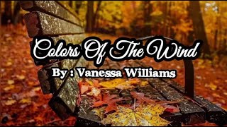 COLOR OF THE WIND KARAOKE  VANESSA WILLIAMS [upl. by Sewell]