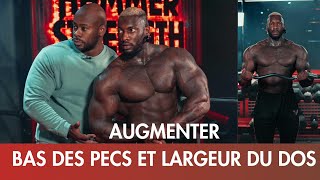 TRAVAIL SUR LE BAS DES PECS ET LA LARGEUR DU DOS [upl. by Doretta]