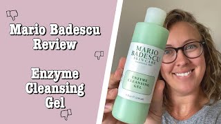 Mario Badescu Enzyme Cleansing Gel Review MY RESULTS [upl. by Leunas]