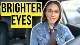 Skincare I Am Using For Brighter Eyes  Skincare Vlog [upl. by Adama]