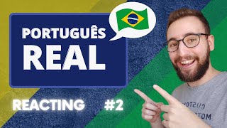 Dissecando expressões do PORTUGUÊS REAL 2  Vou Aprender Português [upl. by Airamana]