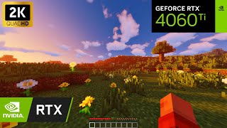 👉 MINECRAFT VIBRANT Shaders in RTX 4060 TI 🔥 Maximum Settings [upl. by Katrine902]