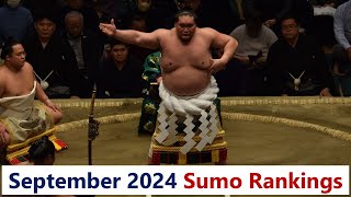 September 2024 Sumo Rankings Breakdown [upl. by Noiroc269]