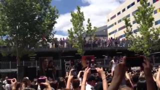 Justice crew Boom Boom live in Perth harbour town telethon [upl. by Ahsak31]