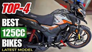 Top 4 Most Fuel Efficient 125cc Bikes in India 2024 🔥 for Mileage and Performance  OBD 2 models [upl. by Jerold]