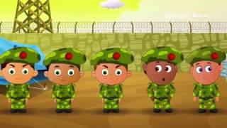 soldiers song for kids  army song  little soldiers [upl. by Keith26]