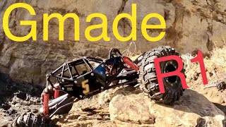 Gmade R1 rock crawl trail JPS Spider [upl. by Nirda25]