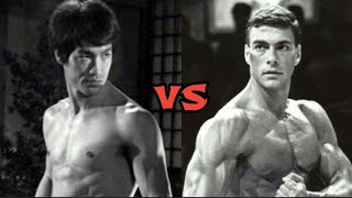 BRUCE LEE vs JEAN CLAUDE VAN DAMME  Edit [upl. by Ycniuqal]