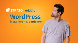 STRATO WordPress Hosting installieren und einrichten [upl. by Goodman]