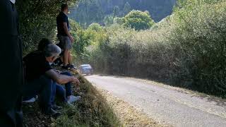 Rally Princesa de Asturias 2021 crash Tramo llanera corvera [upl. by Uttasta]