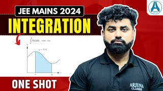 Integration One Shot  JEE Main 2024  JEECBSE  Maths by Sandeep Sir  Arjuna Classes [upl. by Ralaigh]