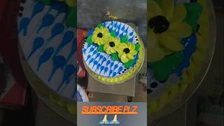 Birthday cake design cake birthdaycake shortvideo shorts [upl. by Idonah571]