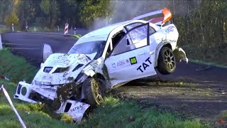 Recopilacion de Choques Auto en Rally 2021 [upl. by Artaed]