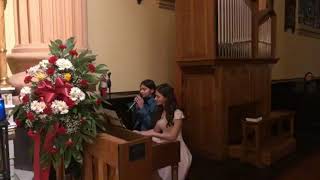 Laura amp Estera Bretan at st Mary Catholic Church 031119 [upl. by Mag]