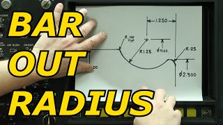 Mazatrol Programming Tutorial Large Concave Radius [upl. by Luar]